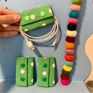 Cable Organizer SET OF 3 - HANDMADE